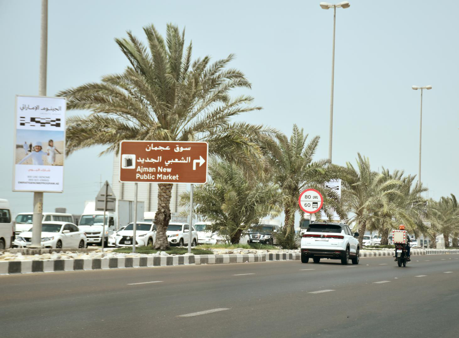 Al Zohra China Mall Area Lamppost Network