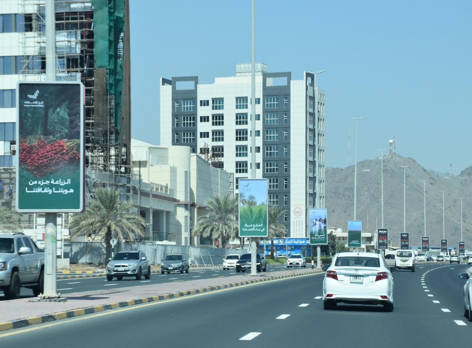 Century Mall Area Back-Lit Lamppost