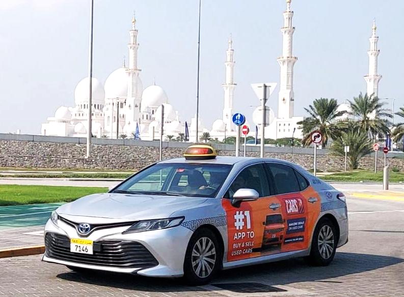 Al Ain Transit Taxi Branding Network